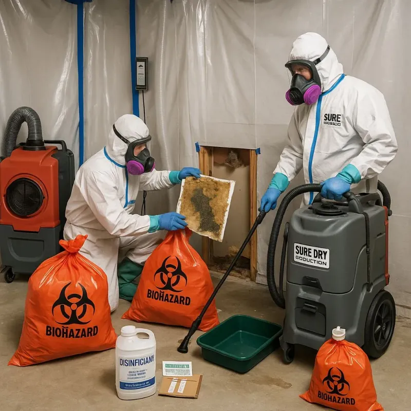 Contaminated Water Handling Protocols process in Tulsa, OK