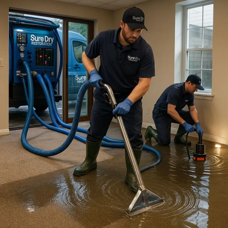 Water Extraction and Removal process in Tulsa, OK